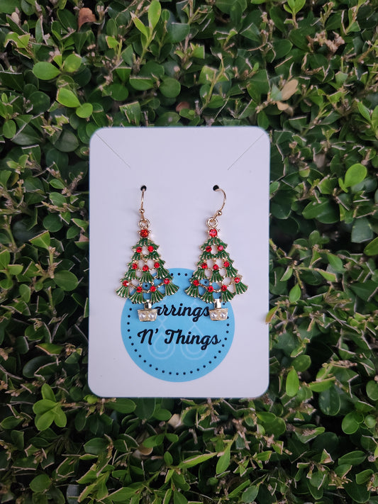 Christmas Tree Earrings