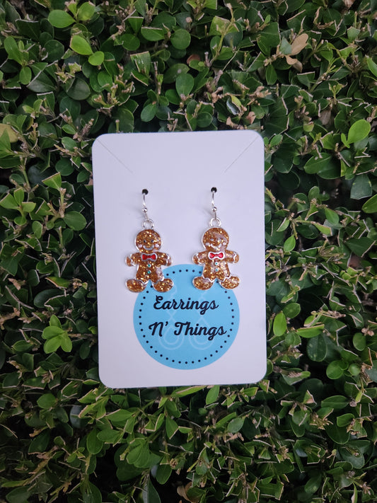 Gingerbread Earrings