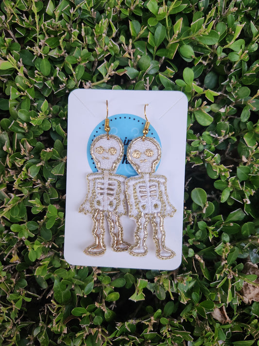 Skeleton Earrings